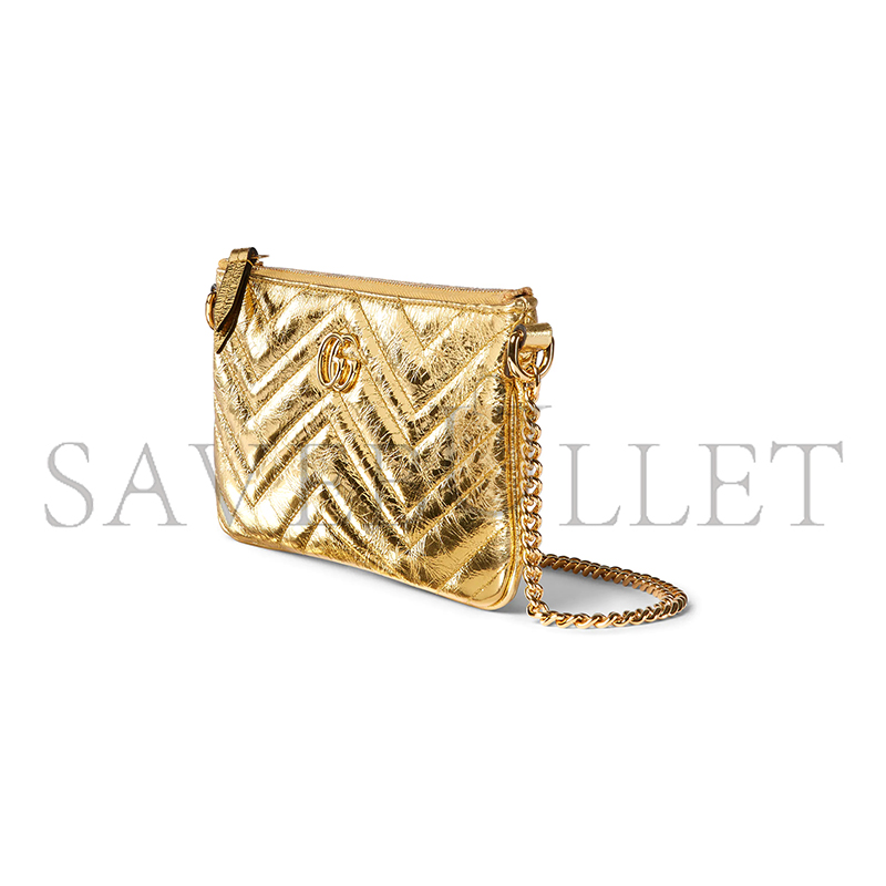 G*u*i gg marmont pochette with chain 824950 (22*12*2cm)